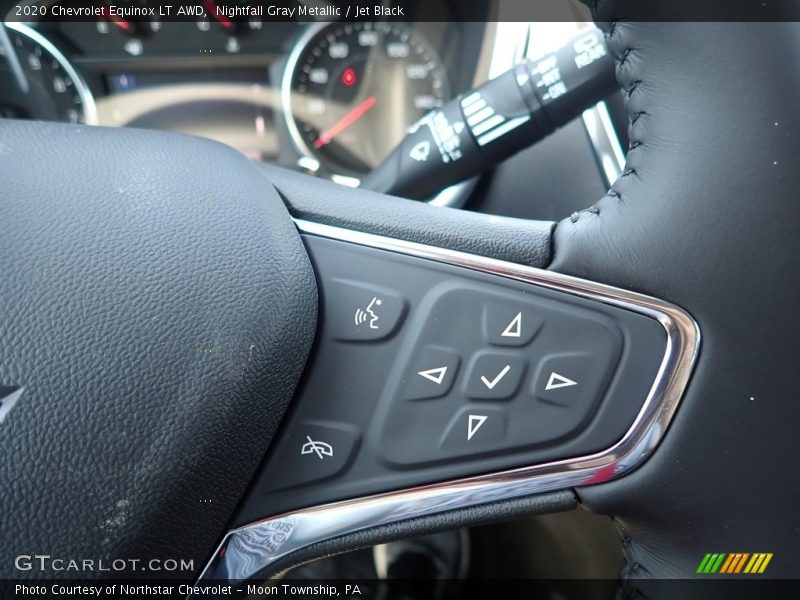 Nightfall Gray Metallic / Jet Black 2020 Chevrolet Equinox LT AWD