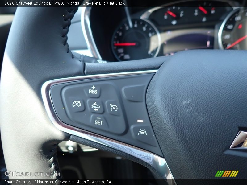 Nightfall Gray Metallic / Jet Black 2020 Chevrolet Equinox LT AWD