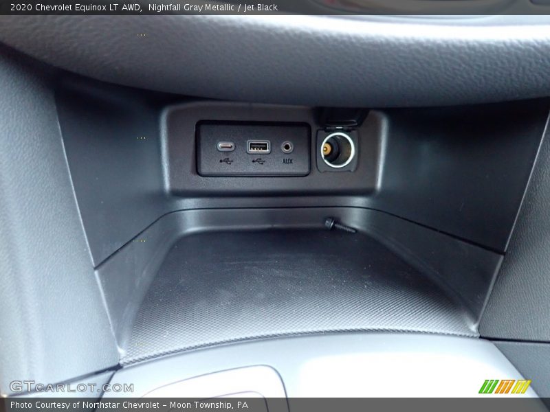Nightfall Gray Metallic / Jet Black 2020 Chevrolet Equinox LT AWD