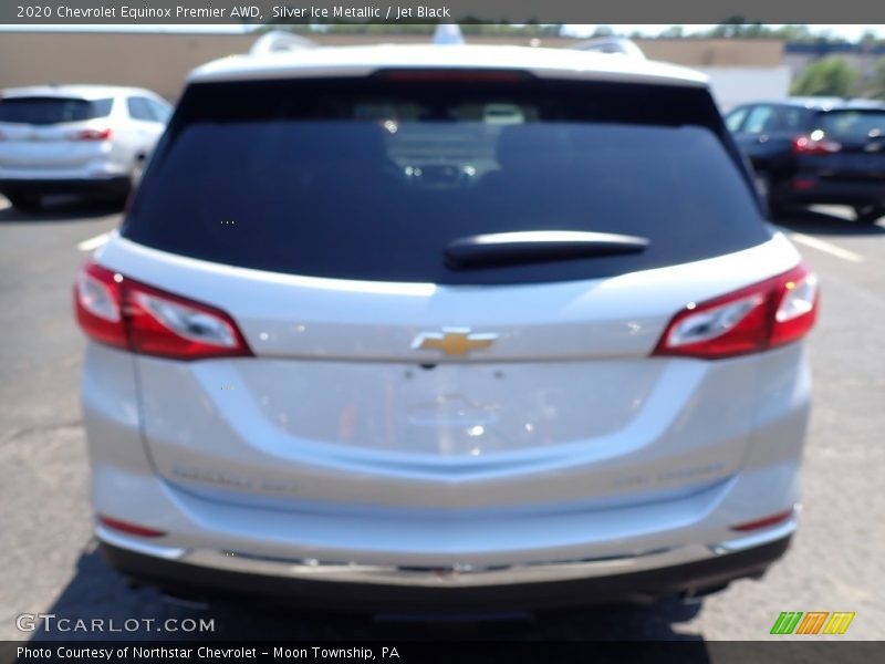 Silver Ice Metallic / Jet Black 2020 Chevrolet Equinox Premier AWD