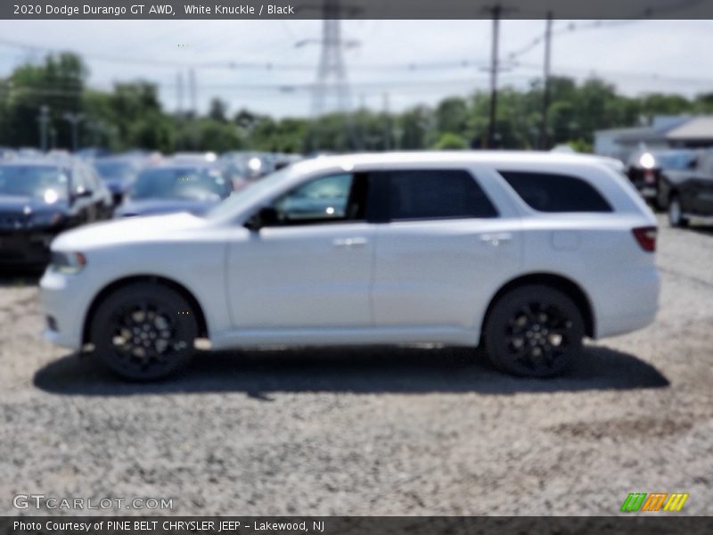 White Knuckle / Black 2020 Dodge Durango GT AWD