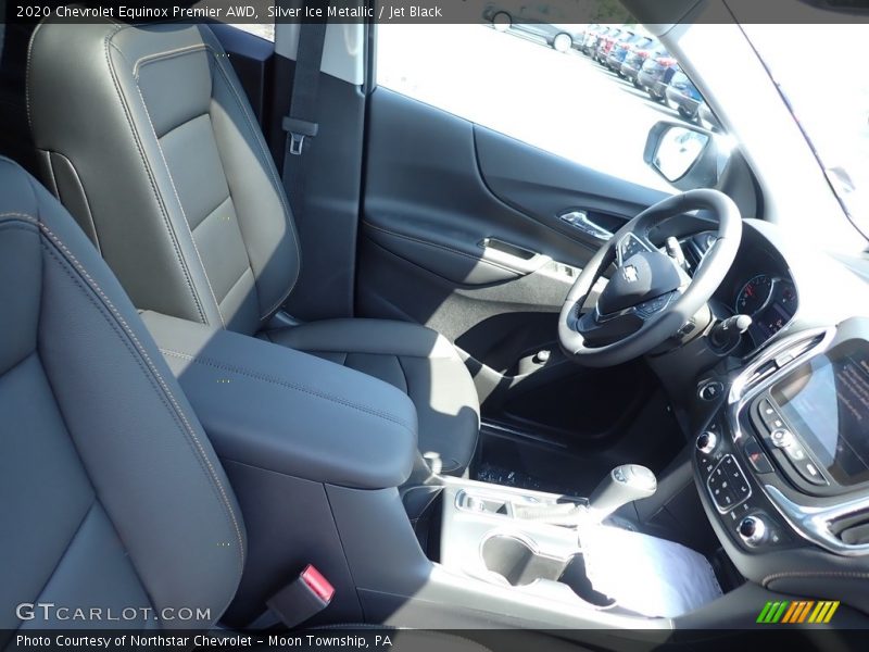 Silver Ice Metallic / Jet Black 2020 Chevrolet Equinox Premier AWD