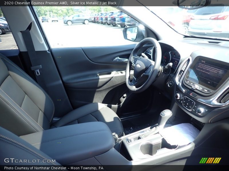 Silver Ice Metallic / Jet Black 2020 Chevrolet Equinox Premier AWD