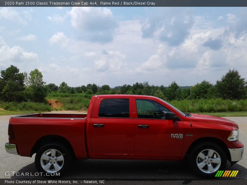 Flame Red / Black/Diesel Gray 2020 Ram 1500 Classic Tradesman Crew Cab 4x4