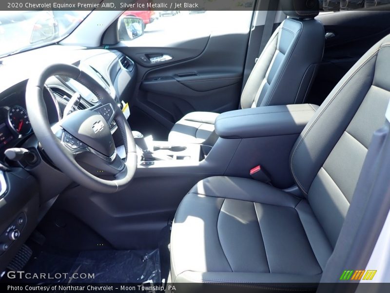 Silver Ice Metallic / Jet Black 2020 Chevrolet Equinox Premier AWD