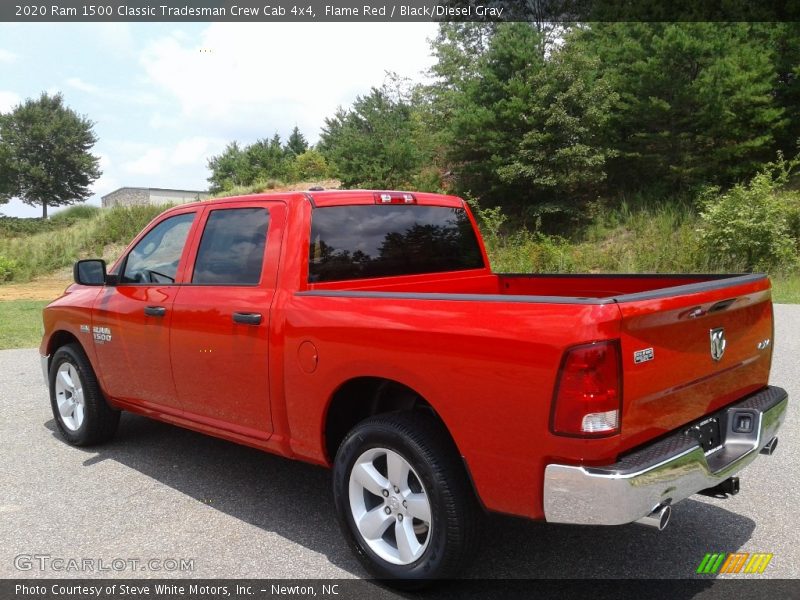 Flame Red / Black/Diesel Gray 2020 Ram 1500 Classic Tradesman Crew Cab 4x4