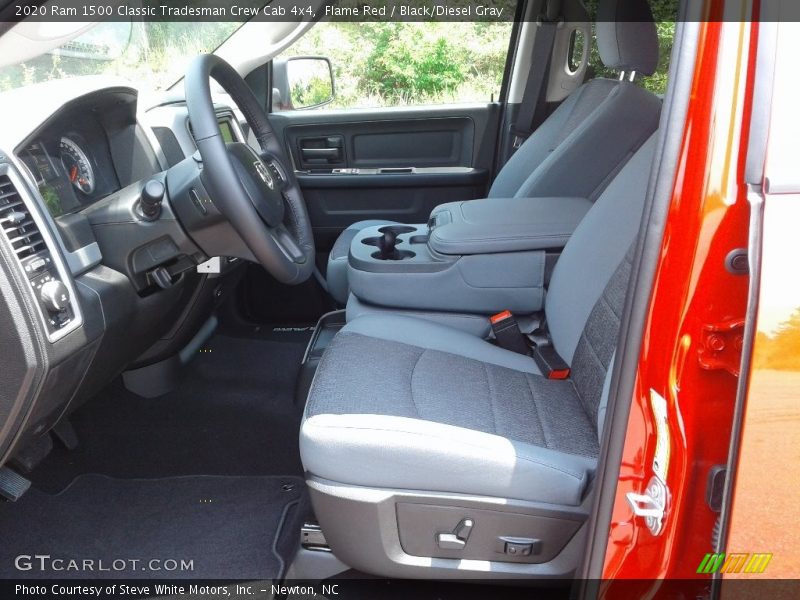 Front Seat of 2020 1500 Classic Tradesman Crew Cab 4x4