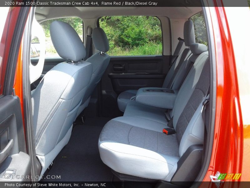 Rear Seat of 2020 1500 Classic Tradesman Crew Cab 4x4