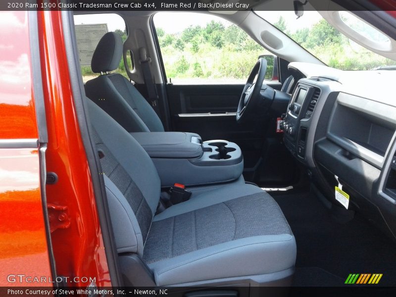 Front Seat of 2020 1500 Classic Tradesman Crew Cab 4x4