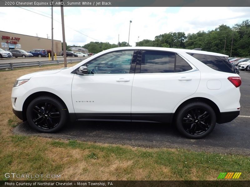 Summit White / Jet Black 2020 Chevrolet Equinox LT AWD