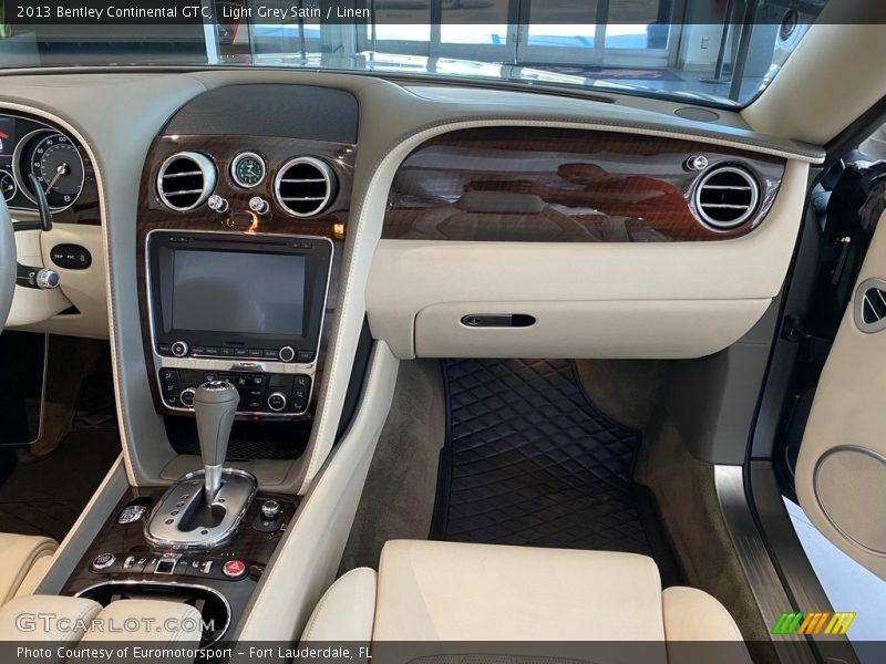 Light Grey Satin / Linen 2013 Bentley Continental GTC