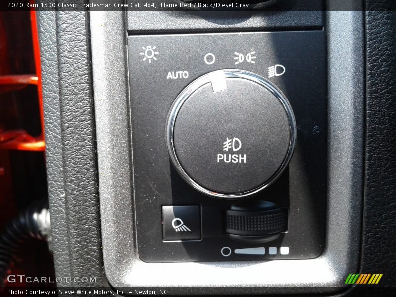Controls of 2020 1500 Classic Tradesman Crew Cab 4x4