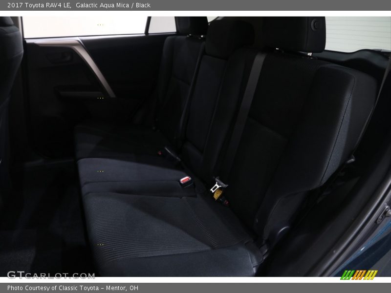 Galactic Aqua Mica / Black 2017 Toyota RAV4 LE