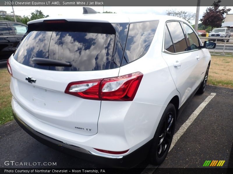 Summit White / Jet Black 2020 Chevrolet Equinox LT AWD