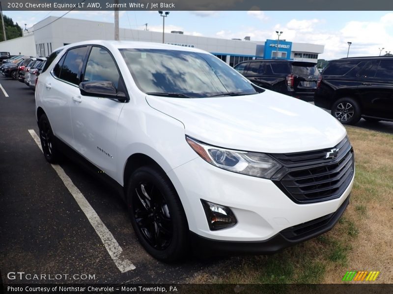 Summit White / Jet Black 2020 Chevrolet Equinox LT AWD