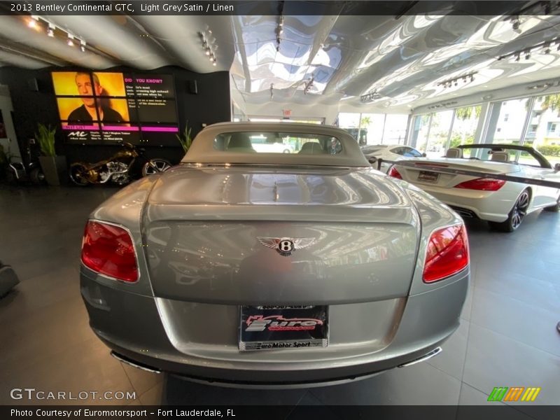 Light Grey Satin / Linen 2013 Bentley Continental GTC