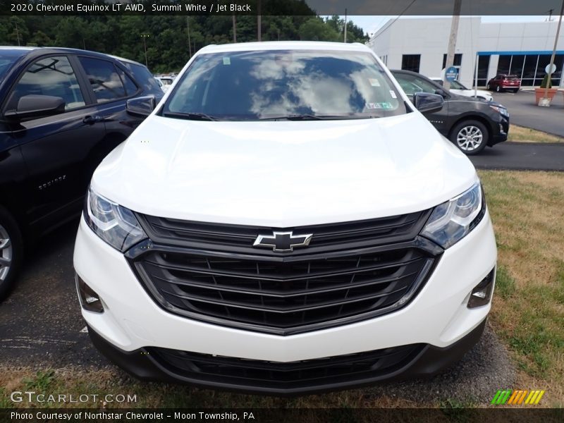 Summit White / Jet Black 2020 Chevrolet Equinox LT AWD