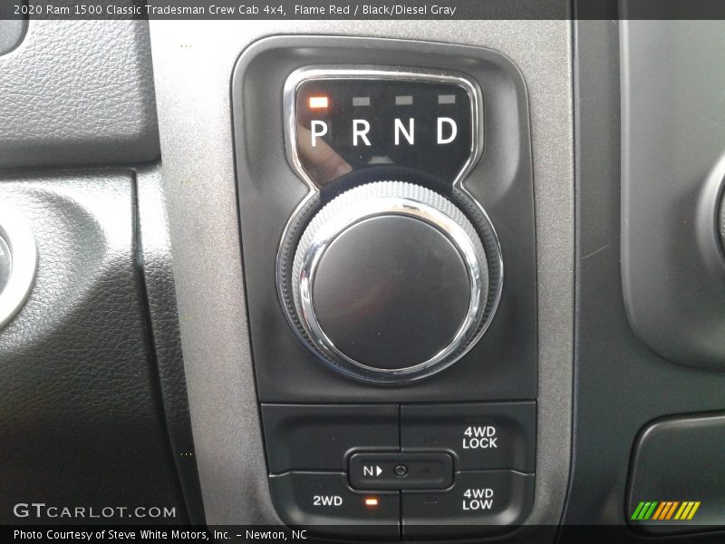 2020 1500 Classic Tradesman Crew Cab 4x4 8 Speed Automatic Shifter