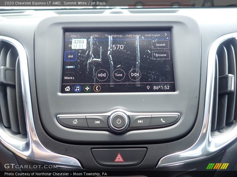 Summit White / Jet Black 2020 Chevrolet Equinox LT AWD