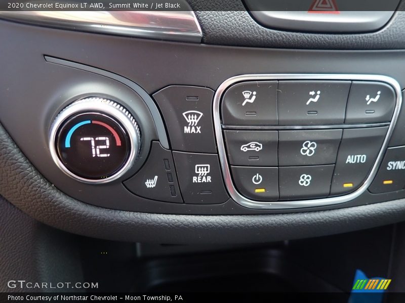 Summit White / Jet Black 2020 Chevrolet Equinox LT AWD
