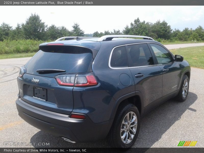 Blue Shade Pearl / Black 2020 Jeep Cherokee Latitude Plus