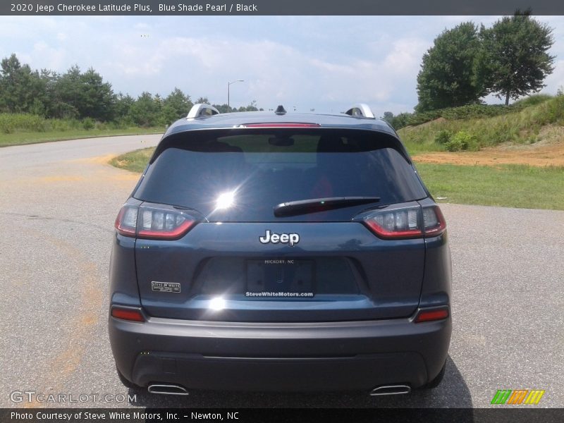 Blue Shade Pearl / Black 2020 Jeep Cherokee Latitude Plus