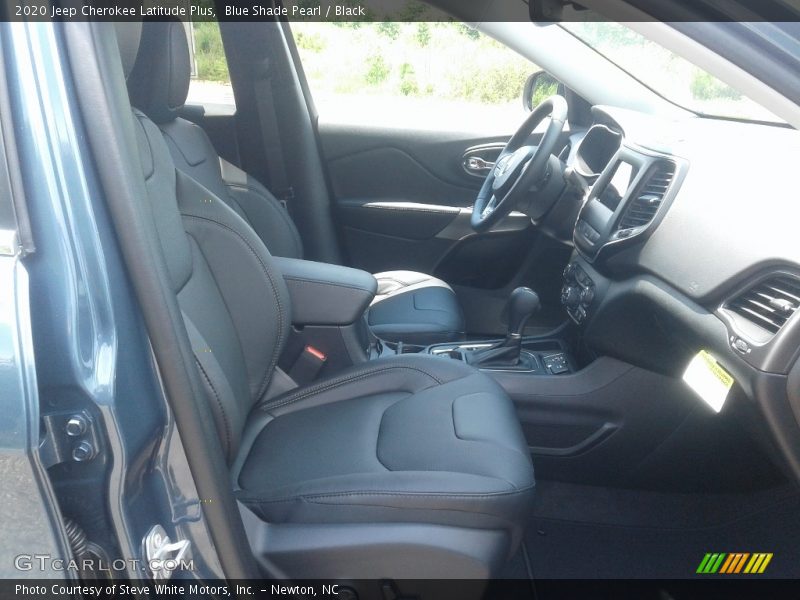 Blue Shade Pearl / Black 2020 Jeep Cherokee Latitude Plus