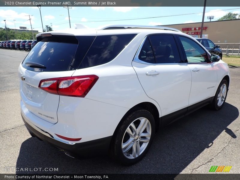 Summit White / Jet Black 2020 Chevrolet Equinox Premier AWD