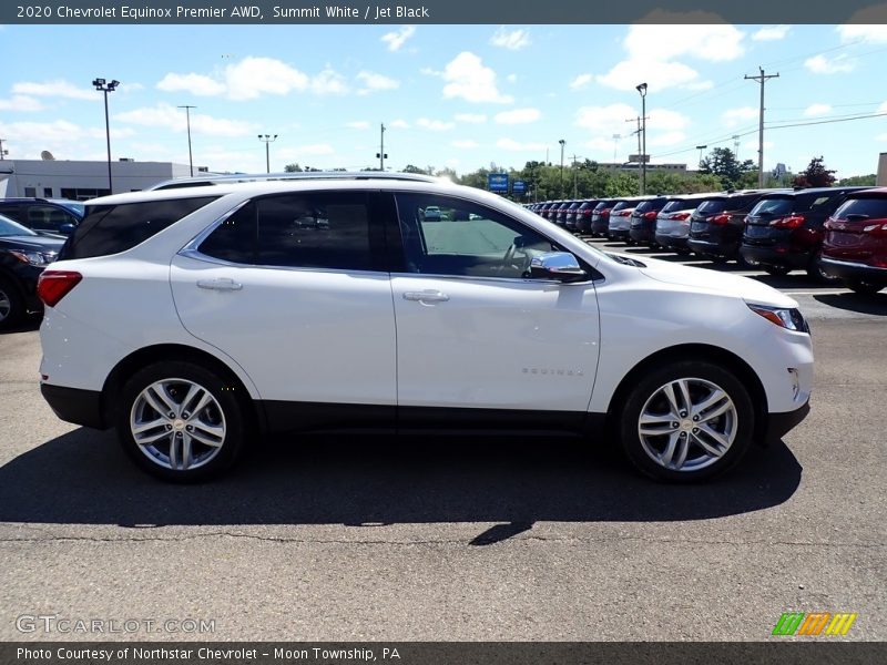 Summit White / Jet Black 2020 Chevrolet Equinox Premier AWD