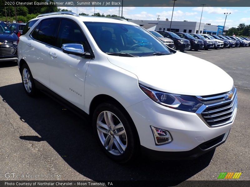 Summit White / Jet Black 2020 Chevrolet Equinox Premier AWD