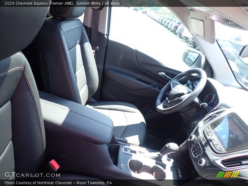 Summit White / Jet Black 2020 Chevrolet Equinox Premier AWD