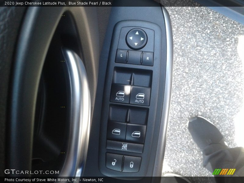 Blue Shade Pearl / Black 2020 Jeep Cherokee Latitude Plus