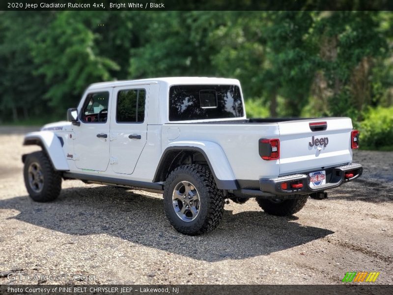 Bright White / Black 2020 Jeep Gladiator Rubicon 4x4