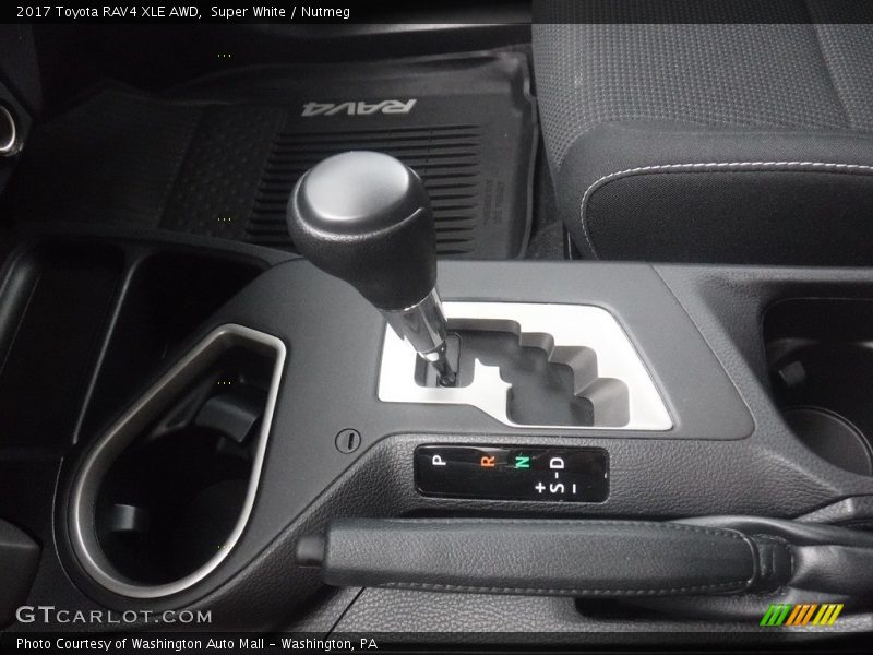 Super White / Nutmeg 2017 Toyota RAV4 XLE AWD