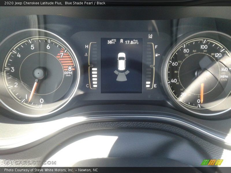 Blue Shade Pearl / Black 2020 Jeep Cherokee Latitude Plus