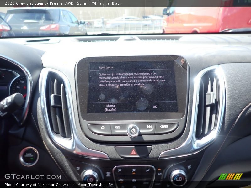 Summit White / Jet Black 2020 Chevrolet Equinox Premier AWD