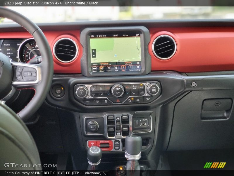 Bright White / Black 2020 Jeep Gladiator Rubicon 4x4