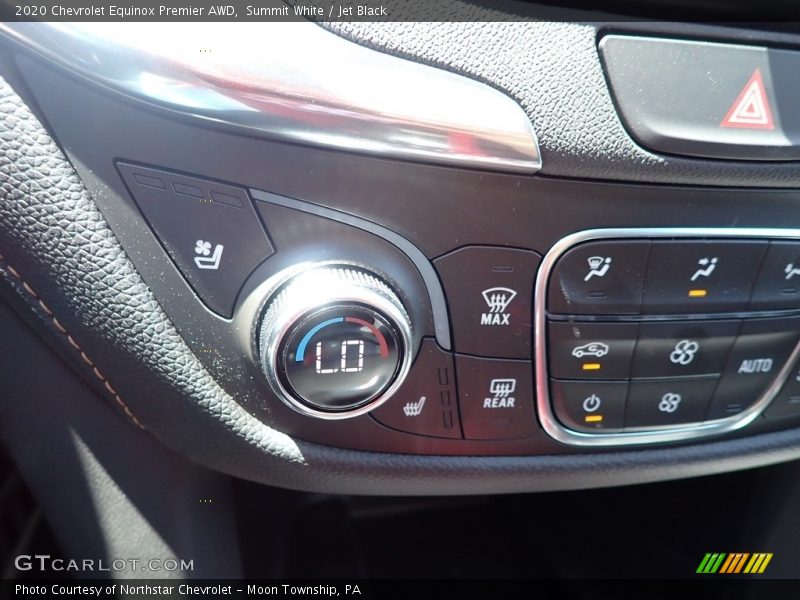 Summit White / Jet Black 2020 Chevrolet Equinox Premier AWD
