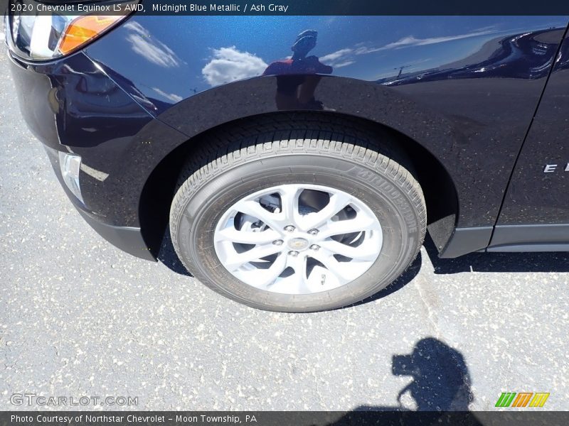 Midnight Blue Metallic / Ash Gray 2020 Chevrolet Equinox LS AWD