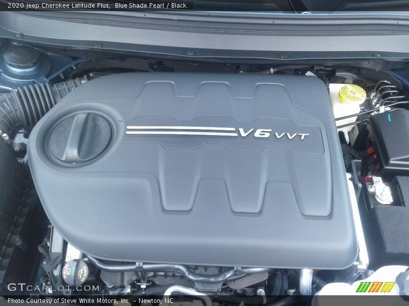 Blue Shade Pearl / Black 2020 Jeep Cherokee Latitude Plus