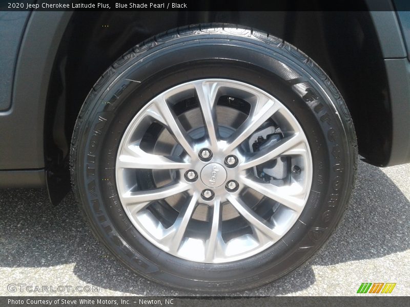 Blue Shade Pearl / Black 2020 Jeep Cherokee Latitude Plus