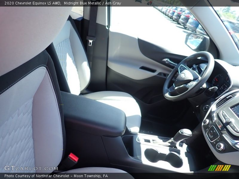 Midnight Blue Metallic / Ash Gray 2020 Chevrolet Equinox LS AWD