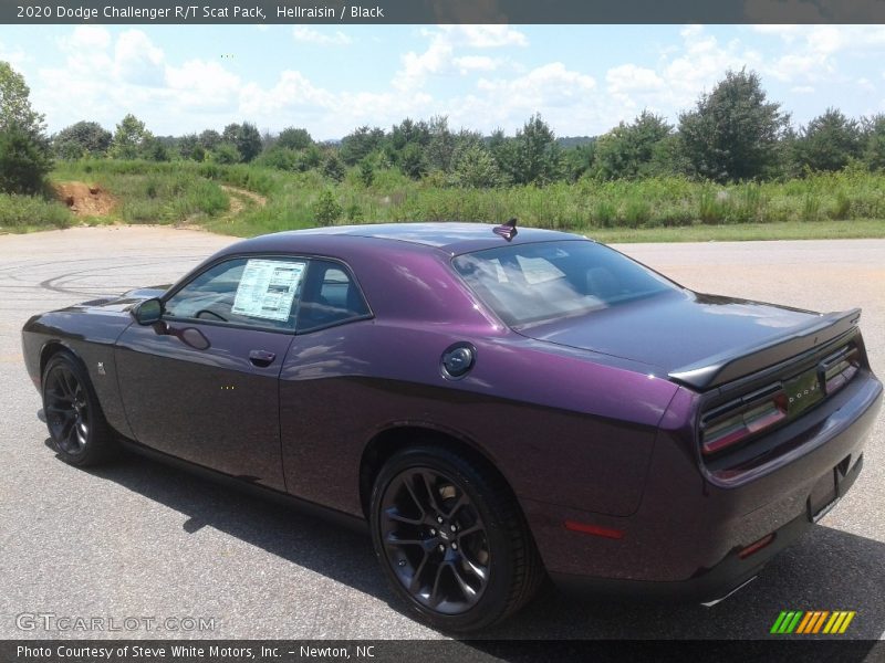 Hellraisin / Black 2020 Dodge Challenger R/T Scat Pack
