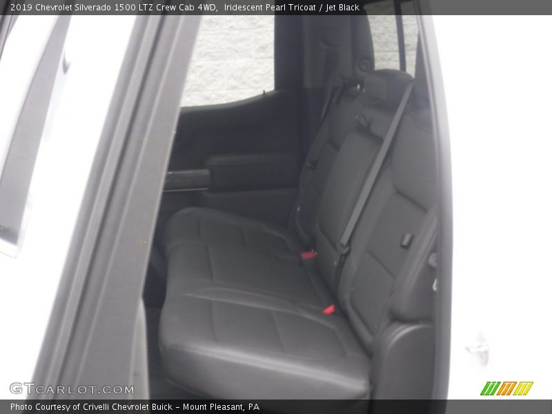 Iridescent Pearl Tricoat / Jet Black 2019 Chevrolet Silverado 1500 LTZ Crew Cab 4WD