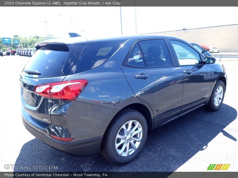 Nightfall Gray Metallic / Ash Gray 2020 Chevrolet Equinox LS AWD