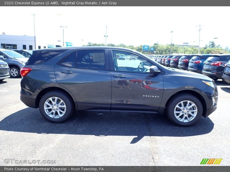 Nightfall Gray Metallic / Ash Gray 2020 Chevrolet Equinox LS AWD