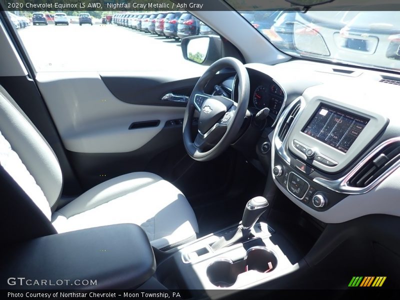 Nightfall Gray Metallic / Ash Gray 2020 Chevrolet Equinox LS AWD