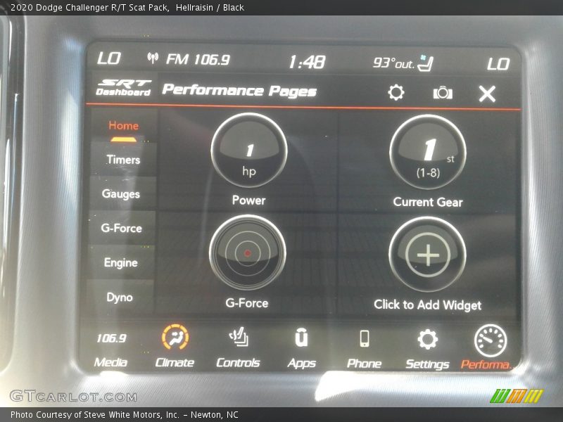 Hellraisin / Black 2020 Dodge Challenger R/T Scat Pack