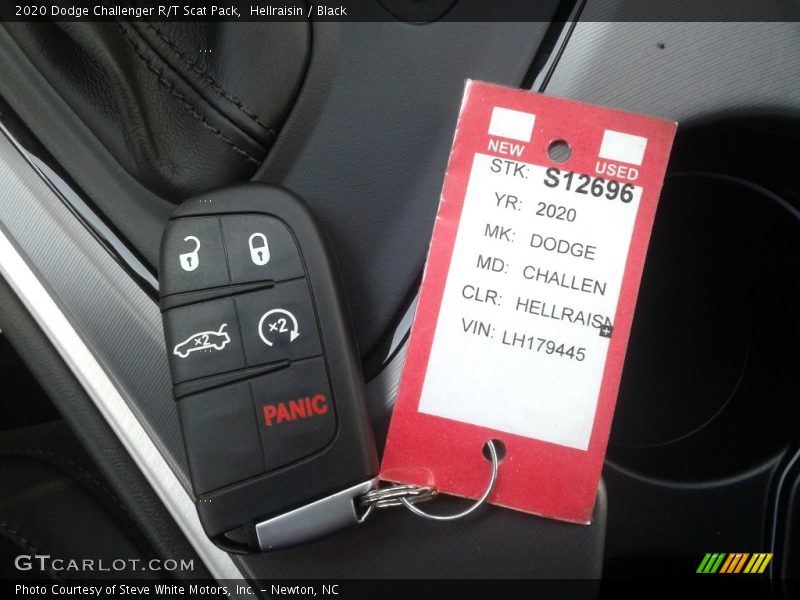 Keys of 2020 Challenger R/T Scat Pack