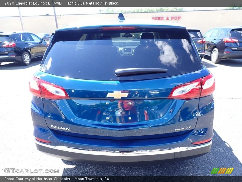 Pacific Blue Metallic / Jet Black 2020 Chevrolet Equinox LT AWD